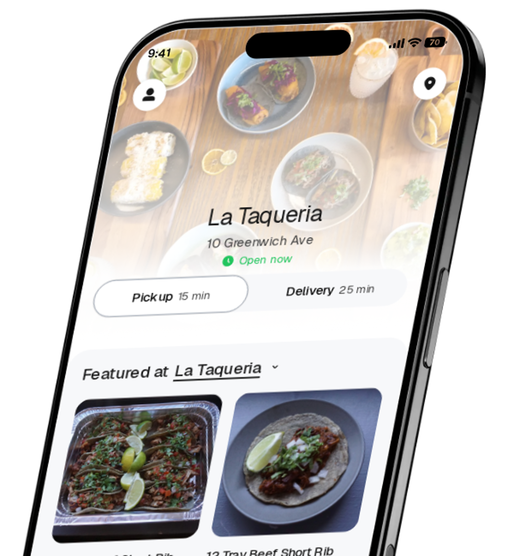 La Taqueria app preview