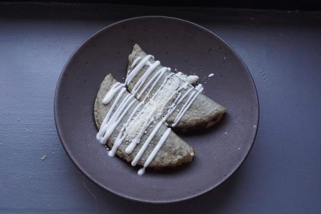 Quesadillas.