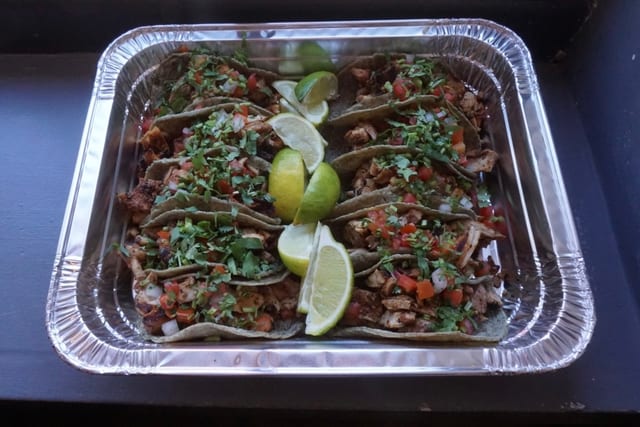 1\2  Tray Veggie Taco | Wild Mushrooms.
