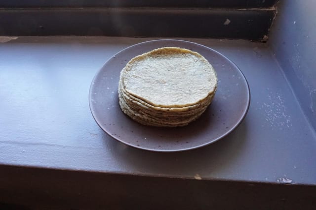 Tortillas By The Dozen.
