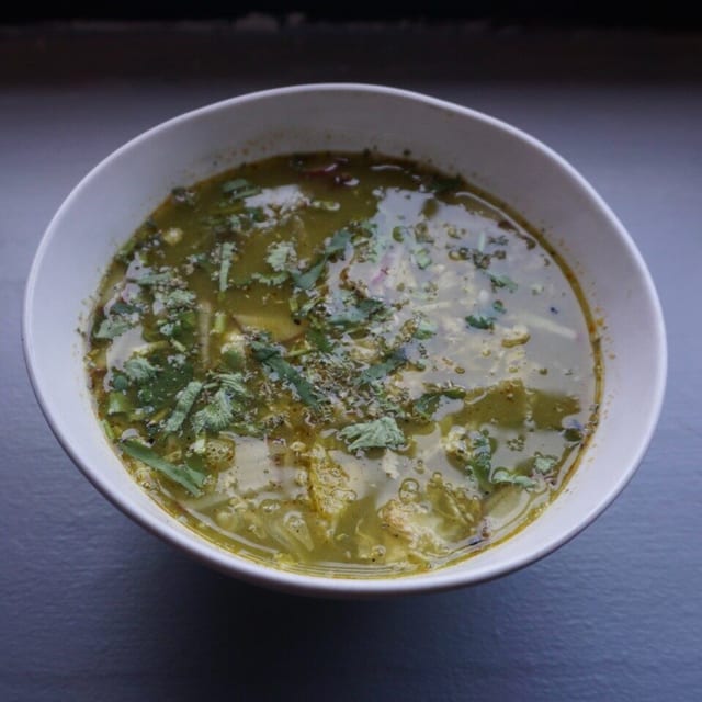 Large Pozole.