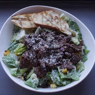 Roasted Corn Caesar Salad