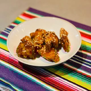 A Dozen Crispy Chicken Wings