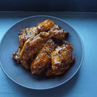 A Dozen Crispy Chicken Wings