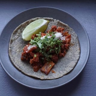 Chorizo con Papa